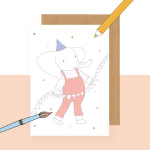 Kleurpost - party animals