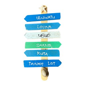 Magnet Bali signpost