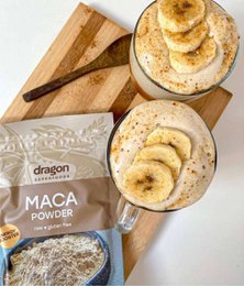 Maca powder, organic, Dragon Superfoods, 200g