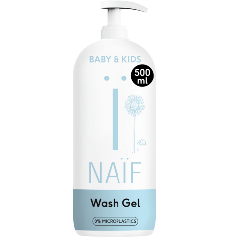 Naïf Reinigende Wasgel voor Baby & Kids 500ML bottle