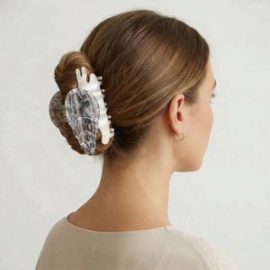 Haarclip - schelp