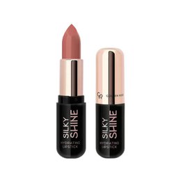  Silky shine hydrating lipstick, multiple colors, nude mauve red pink, glossy finish, moisturizing formula