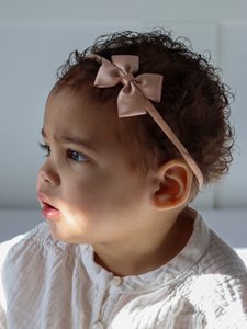 Nylon-Haarband Metallic Satin Regular Mini