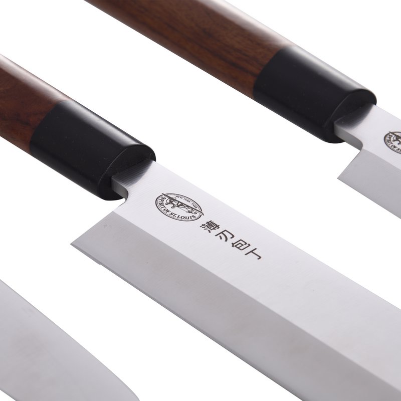 SPRIRIT Coffret de Couteaux de Cuisine Japonais Acier Inoxydable Découpe