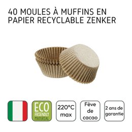 Set mit 40 Muffinförmchen aus Papier 7 cm Zenker Smart Pastry