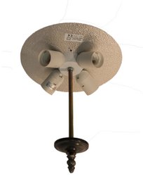 Grotere plafondlamp Tiffany diameter 40cm Ivoor Serie LG225200