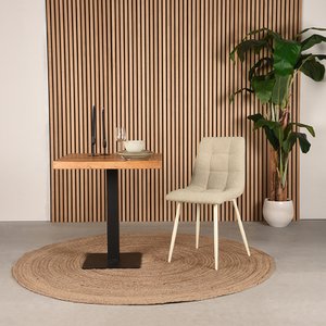 Bolini Eetkamerstoel Nino - Zand - Boucle