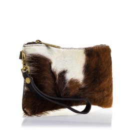 Firenze Artegiani. Mattarello Bolso de mano Mujer.Piel auténtica Cavallino Leopardo Grande Dollaro