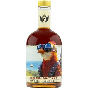 Volante Highland Legacy Malt 0.0% – Non-Alcoholic Whisky-Style Spirit – 700 ml