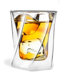 Whisky dubbelwandig glas 300 ml CRISTALLO 5509