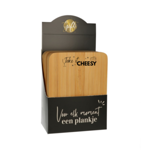 Serveerplank Display – Take It Cheesy (10 stuks)
