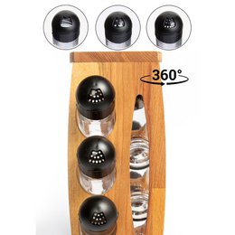 Support à épices rotatif Joy Kitchen - Lot de 3