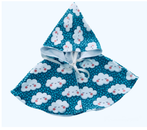 cape jacket "clouds"