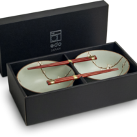 Edo Hanagreen Pokébowlset, 17x9cm, 2 pers., giftbox