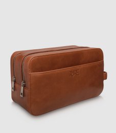 Toilettaske ATLAS XL Cognac