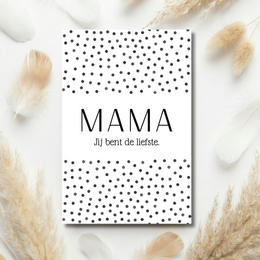  Colorful Easter card with text in multiple languages and decorative Easter eggs.