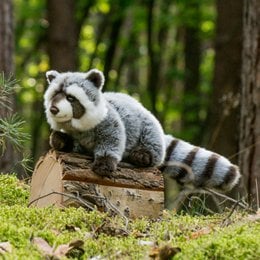 Raccoon 29 cm - plush toy - soft toy