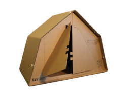Kartonnen Tent voor kinderen - de KarTent Junior