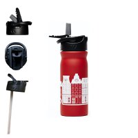 Water bottle straw stainless steel 400 ml