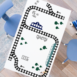 Sticky Rails spielen Aufkleber Rabatt Set Farbe