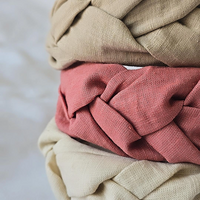 Braided Linen Hard Headband