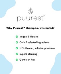 Puurest™ Shampoo uparfumeret, 250 ml