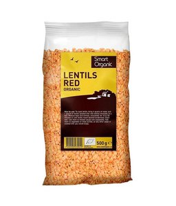 Lentils, red, organic, Smart Organic, 500 g