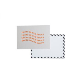 Hurra Hurra Hurra || A6-Karte