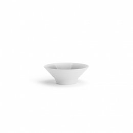 A white ceramic flared cereal bowl measuring 17 cm in diameter. The bowl has a simple, minimalist design suitable for everyday use.