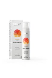 Nourishing antioxidant day cream in 50ml size, with peach and rose extracts to hydrate and protect skin.