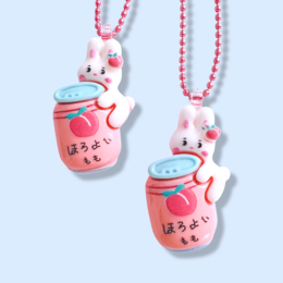 Pop Cutie Peach Juice Bunny kinderketting