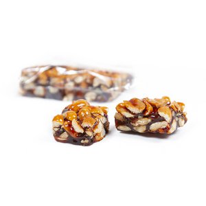 Caribbean peanut nougat "Sik with pistachios" (vegan)