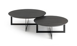Coffee table 'Cross' ROUND