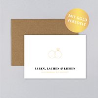 Hochzeitskarte Liv Ring