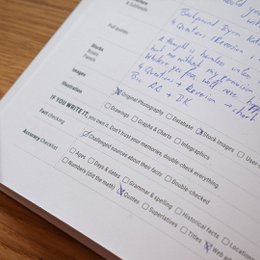 Journalist-Briefpapier-Notizbuch