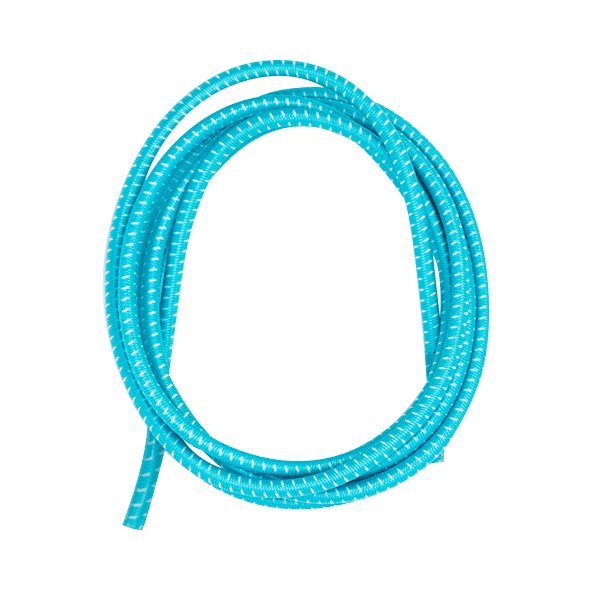 Elastische ronde veters met | Licht blauw | 100cm Inkopen via de online groothandel | Orderchamp