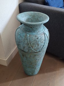 Handmade vase - Arctic water