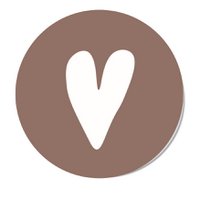 Mini Forex Circle - Heart Old Pink