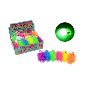 John Toy Caterpillar with light 12 cm