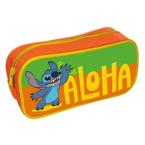 Federmäppchen mit Stitch-Charakter – Aloha-Rechteck