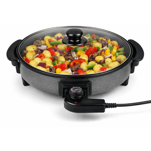 Electric frying pan Black