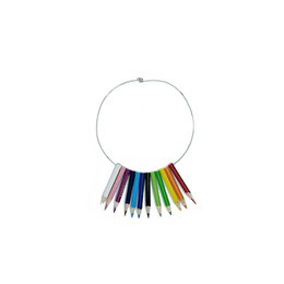 Farveblyant choker