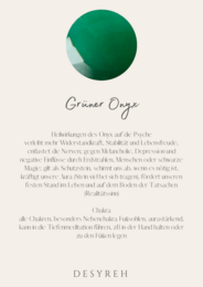 Gem Candy | Grüner Onix Kette