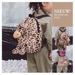 sacchetto di peluche | giraffa
