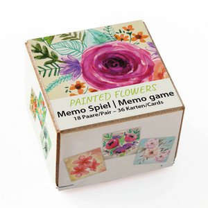 Memo "Geschilderde bloemen"