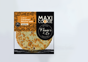 Maxi Salted Butter Caramel Heart Cookie