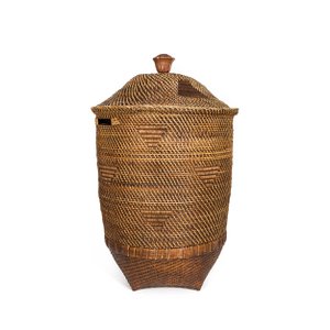The Colonial Laundry Basket - Natural Brown - XL