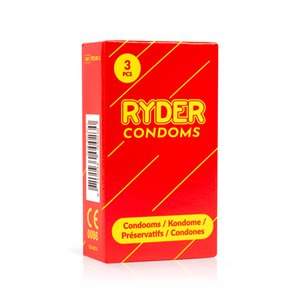 Ryder Condoms - 3 Pack