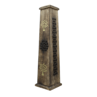 Green Tree Tower Incense Burner Tree of Life