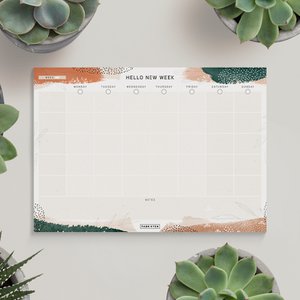 Weekly planner Zen A4